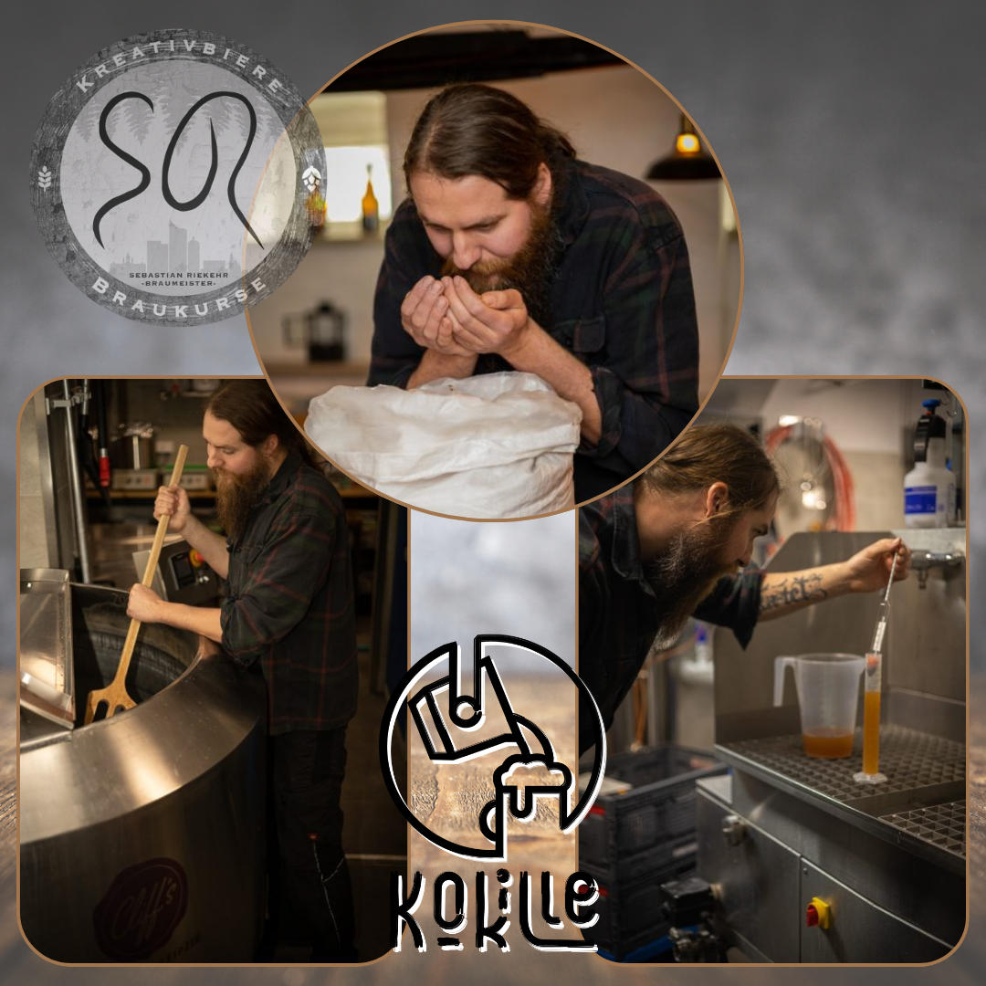Braukurse in Leipzig mit Sebastian Riekehr in der Kokille